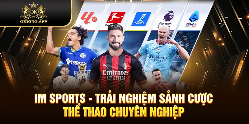 IM Sports - Trải Nghiệm Sảnh Cược Thể Thao Chuyên Nghiệp